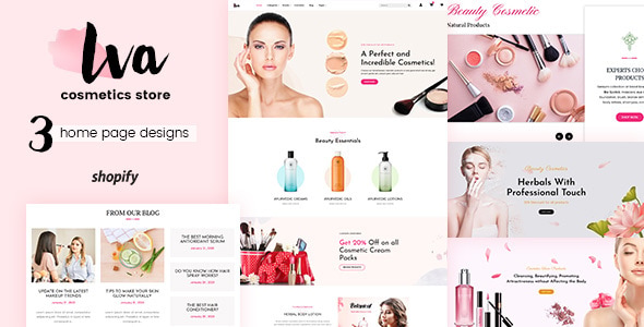 Iva - Cosmetics Shopify Theme Iva - Cosmetics Shopify Theme