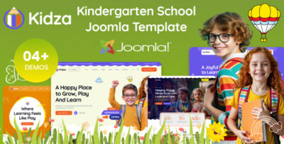 Kidza - Kindergarten & School Joomla Template