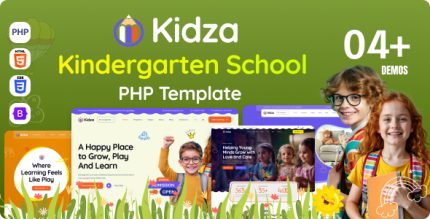 Kidza - Kindergarten & School PHP Template