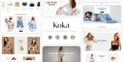 KoKa - Fashion Clothing Shop Theme