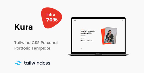 Kura - Tailwind CSS Personal Portfolio Template Kura - Tailwind CSS Personal Portfolio Template