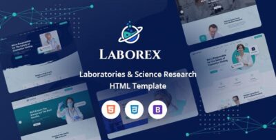 Laborex - Laboratory & Research HTML Template