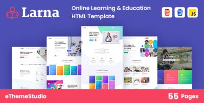 Larna - Online Learning & Education HTML Template