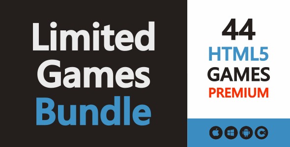 Limited Games Bundle - HTML5 Game (Construct 3) Limited Games Bundle - HTML5 Game (Construct 3)