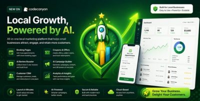 LocalBoost AI - Review Booster, Booking, Coupons, Feedback & Lead Generation SaaS