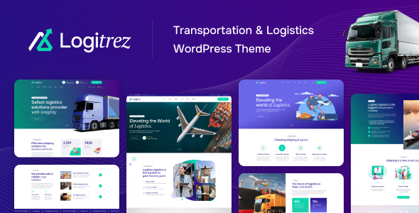 Logitrez - Transportation & Logistics WordPress Theme Logitrez - Transportation & Logistics WordPress Theme