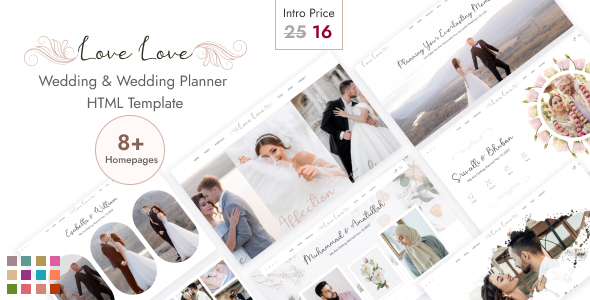 LoveLove - Wedding & Wedding Planner HTML5 Template LoveLove - Wedding & Wedding Planner HTML5 Template