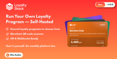 Loyalty Stack - Customer Loyalty & Rewards SaaS | Cards, Vouchers, API & White Label
