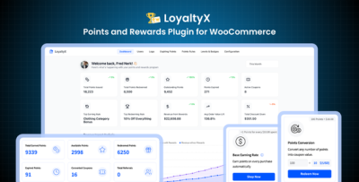 LoyaltyX - WooCommerce Points and Rewards Plugin