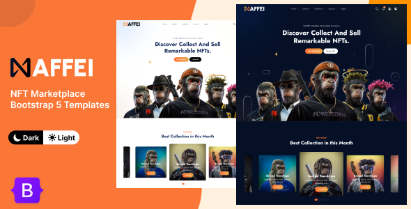 Maffei - NFT Marketplace Bootstrap 5 Templates Maffei - NFT Marketplace Bootstrap 5 Templates