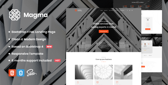 Magma - Business Landing Page Template Magma - Business Landing Page Template