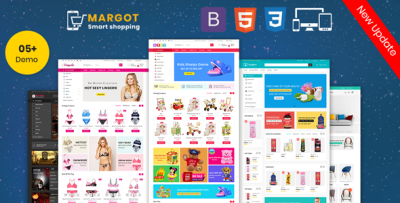 Margot - Wine, Fashion, Furniture, Toys, lingerie SexToys, Drugs - Medicine Opencart Theme