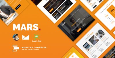 Mars - Responsive Email for Startups, Agencies & Creative Teams