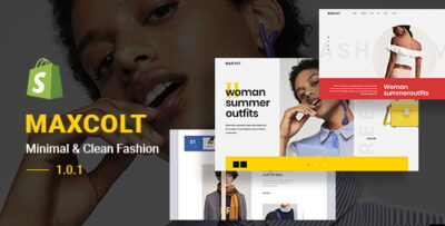 MAXCOLT - Minimal & Clean Fashion Shopify Theme