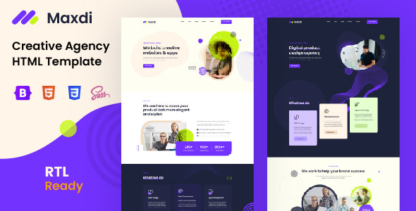 Maxdi - Creative Agency HTML5 Template Maxdi - Creative Agency HTML5 Template