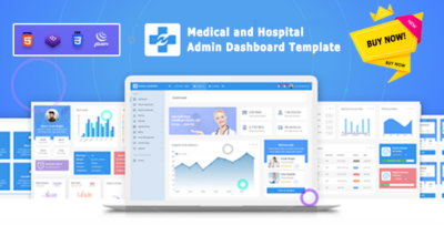 Medash - Medical and Hospital Admin Dashboard Template