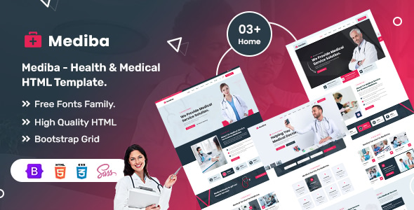 Mediba – Medical & Health HTML5 Template. Mediba – Medical & Health HTML5 Template.