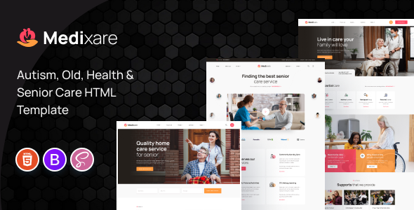 Medixare - NDIS Disability Service HTML Template Medixare - NDIS Disability Service HTML Template