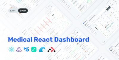 Medux – Medical React Dashboard