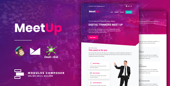 Meetup - Responsive Email for Meetups, Conferences & Events Meetup - Responsive Email for Meetups, Conferences & Events