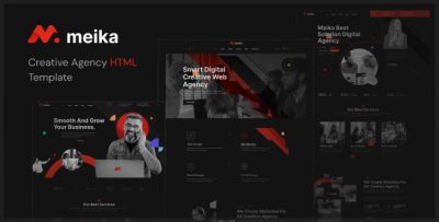 Meika - Creative Agency HTML Template