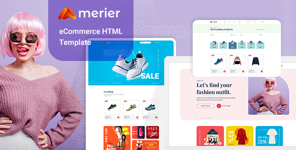 Merier - Fashion Bootstrap eCommerce Template Merier - Fashion Bootstrap eCommerce Template