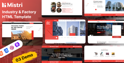Mistri - Factory & Industrial HTML Template