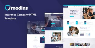 Modins - Insurance Company HTML Template