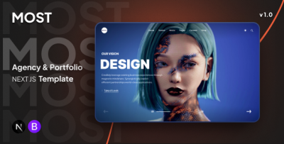 Most- Creative Agency & Portfolio React Next JS Template