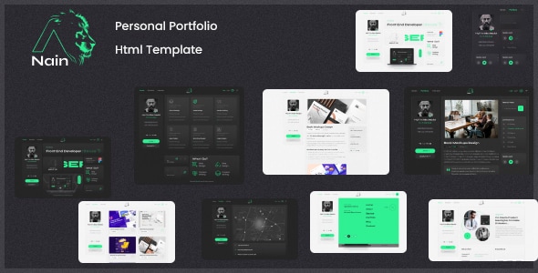 Nain - Personal Portfolio HTML Template Nain - Personal Portfolio HTML Template
