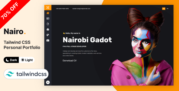 Nairo - Tailwind CSS Personal Portfolio Nairo - Tailwind CSS Personal Portfolio