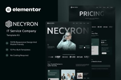Necyron- IT Service Company Elementor Template Kit
