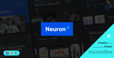 Neuron - Creative Digital Agency HTML Bootstrap 5 Template