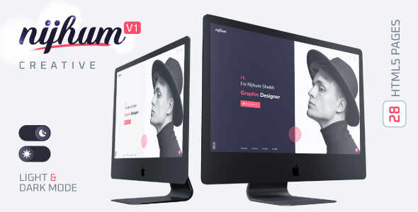 Nijhum - Personal and Creative Agency HTML5 Template Nijhum - Personal and Creative Agency HTML5 Template