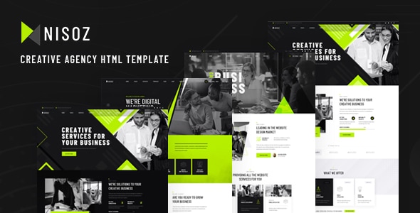 Nisoz - Creative Agency HTML Template Nisoz - Creative Agency HTML Template