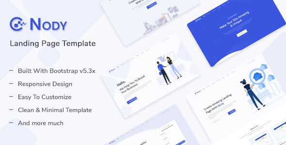 Nody - Bootstrap 5 Landing Page Template Nody - Bootstrap 5 Landing Page Template