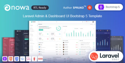 Nowa - Laravel Admin & Dashboard Template