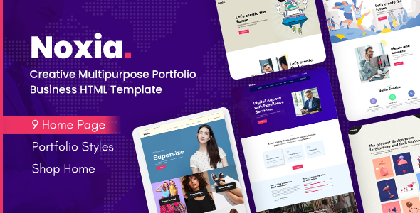 Noxia - Creative Multipurpose HTML Template Noxia - Creative Multipurpose HTML Template