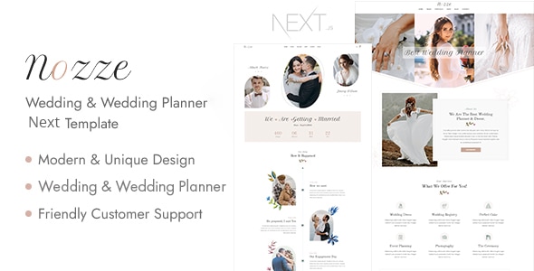 Nozze - Wedding & Wedding Planner Next Js Template Nozze - Wedding & Wedding Planner Next Js Template