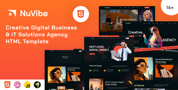 NuVibe - Creative Digital Business & IT Solutions Agency HTML Template NuVibe - Creative Digital Business & IT Solutions Agency HTML Template