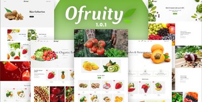 Ofruity - Organic Food/Fruit/Vegetables eCommerce Shopify Theme