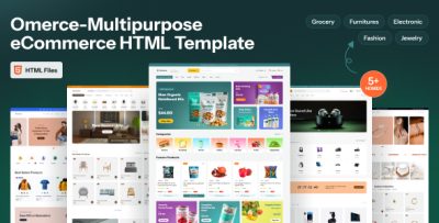 Omerce - Multipurpose eCommerce HTML Template