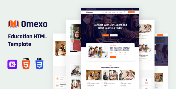 Omexo - Education HTML Template Omexo - Education HTML Template