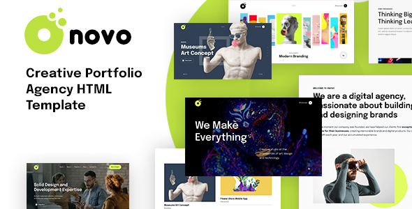 Onovo - Creative Portfolio Agency Template Onovo - Creative Portfolio Agency Template