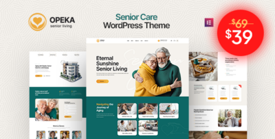 Opeka - Senior Care & Elderly Nursing WordPress Theme