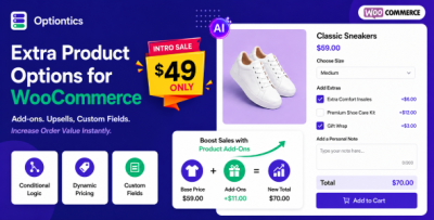 Optiontics - Product Options & Add-Ons for WooCommerce (AI-Powered)