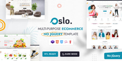Oslo - Multi-Purpose Responsive Ecommerce HTML Theme