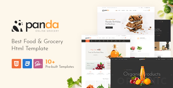 PandaStore | Food & Grocery eCommerce HTML Template PandaStore | Food & Grocery eCommerce HTML Template