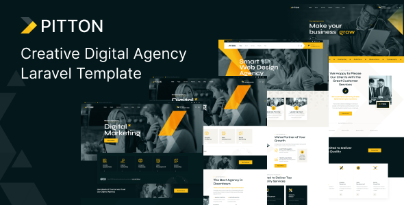 Pitoon - Laravel 11 - Creative Digital Agency Template Pitoon - Laravel 11 - Creative Digital Agency Template