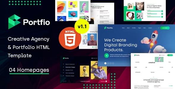 Portfio | Creative Agency & Portfolio HTML Template Portfio | Creative Agency & Portfolio HTML Template